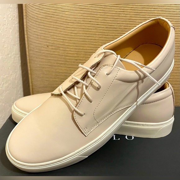 Nisolo Other - 🌟NWT Nisolo Men's Diego Leather Everyday Low Top Sneaker in Bone, Size 9